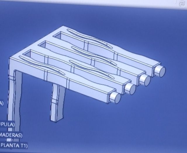 Pérgola casa Playmobil