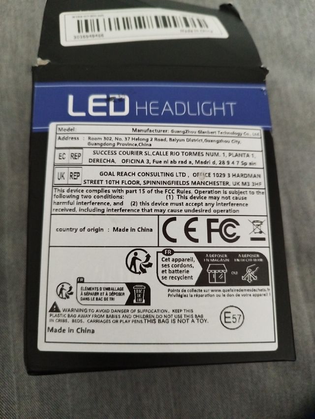 Fari led auto H7