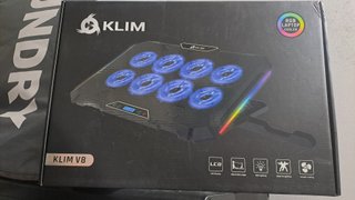 KLIM V8 Base Refrigeradora para Portátil Gaming