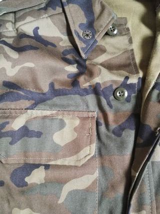 Uniforme de Campaña Camuflaje Boscoso. Talla 1N