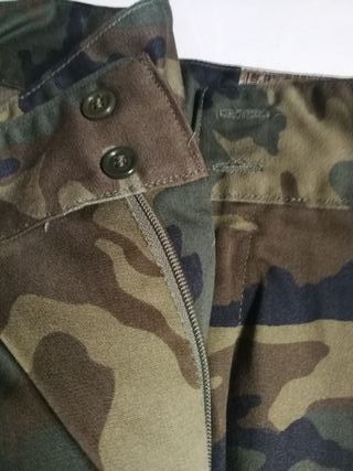 Uniforme de Campaña Camuflaje Boscoso. Talla 1N