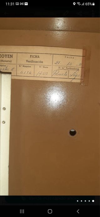 Maquina expendedora para colecionistas