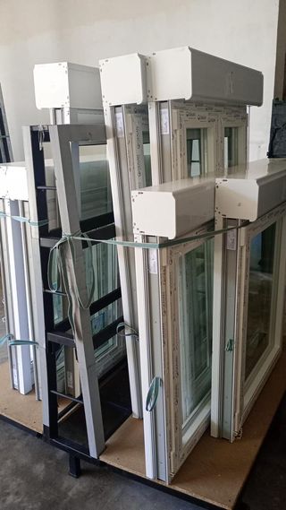 Ventana de PVC blanco