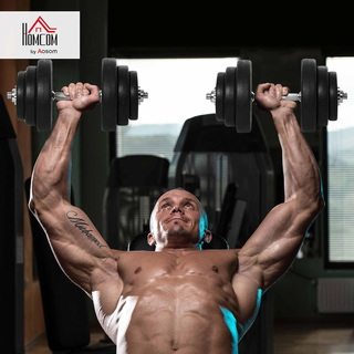 Set Manubri Palestra 40kg (4x5kg, 4x2.5kg, 4x1.5kg