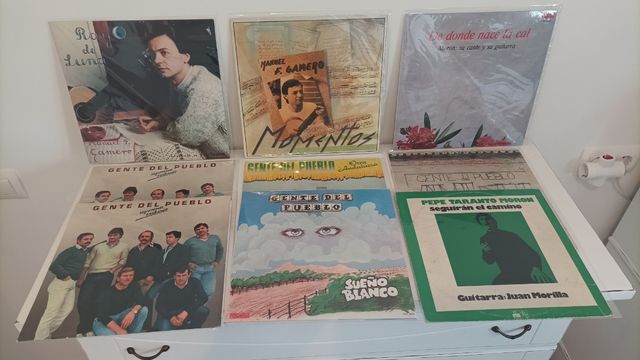 LOTE 10 DISCOS EXCLUSIVAMENTE DE MORÓN