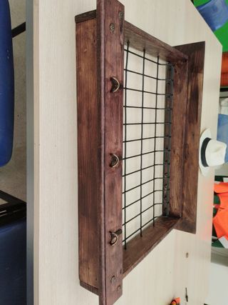 Mueble estante rustico