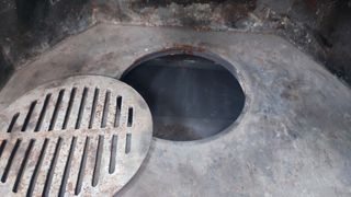 Chimenea con tubos incluidos 
