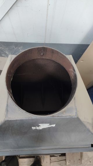 Chimenea con tubos incluidos 