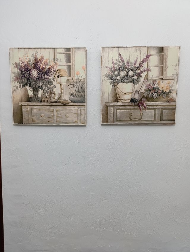 Pareja de Cuadros 60x60