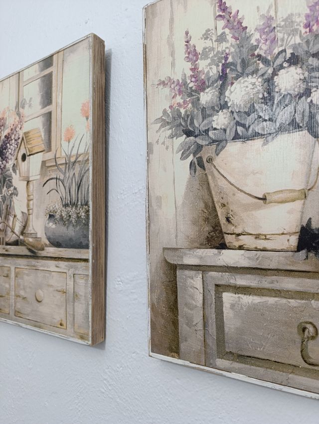 Pareja de Cuadros 60x60