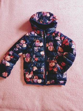 Giubbino imbottito leggero bimba 4/5 a