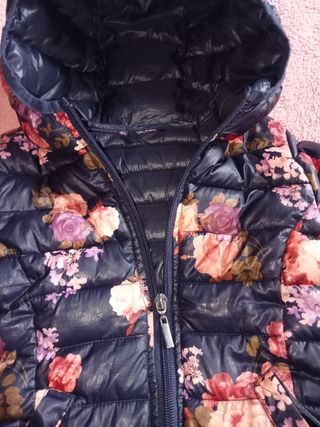 Giubbino imbottito leggero bimba 4/5 a