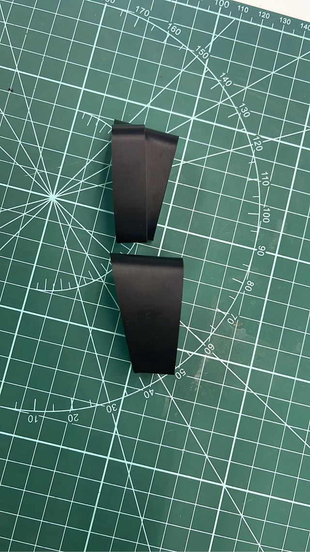 Acoples/alzas barras triatlon impreso 3D