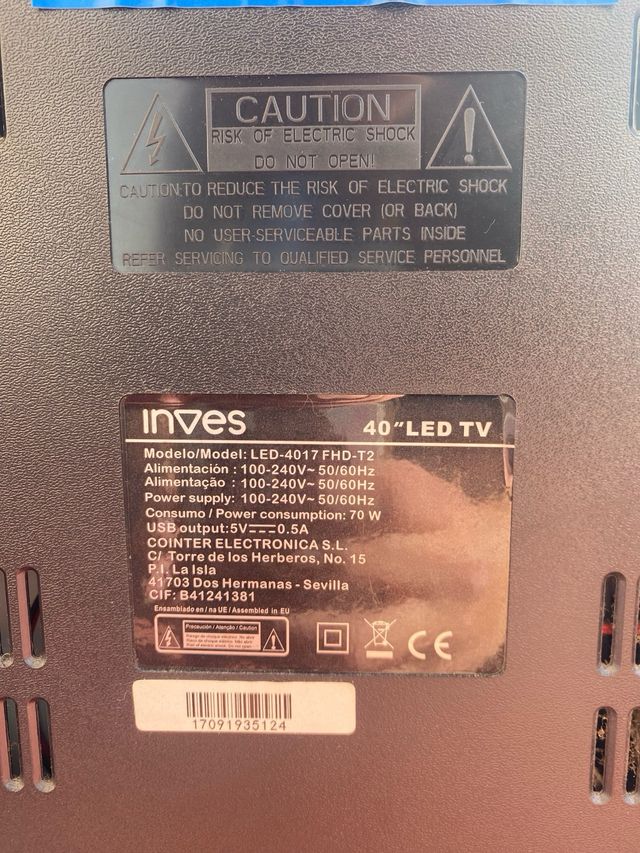Inves TV 40"