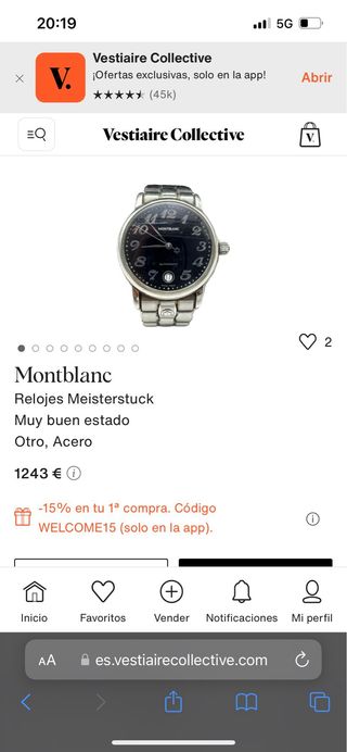 Reloj Montblanc Meisterstuck