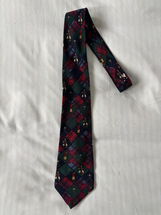 Corbata caballero lana