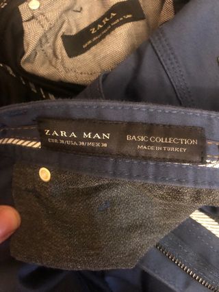 Pantalones Hombre Zara