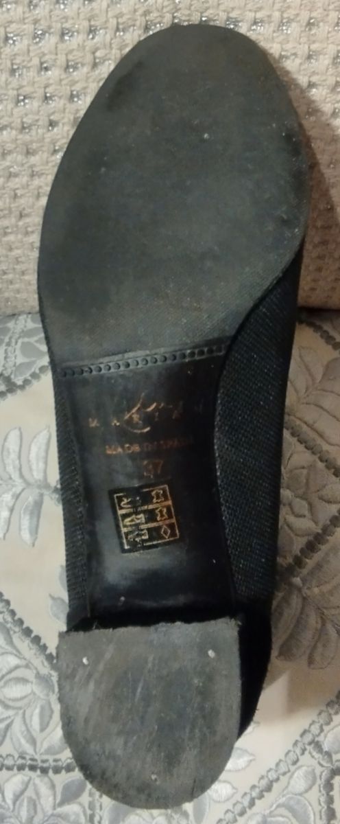 Botines de licra y ante número 36