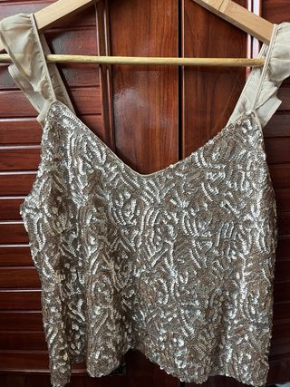 blusa lentejuelas