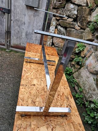 Tavolo da pranzo Pata inox