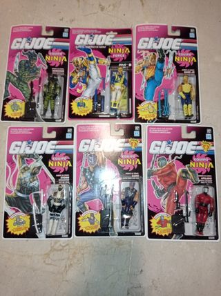LOTE GIJOE EQUIPO NINJA