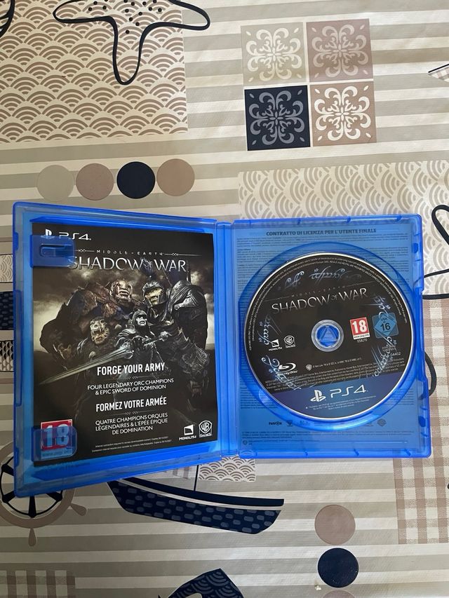 Videogioco Playstation PS4 L'Ombra della Guerra