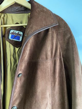 Abrigo piel vintage