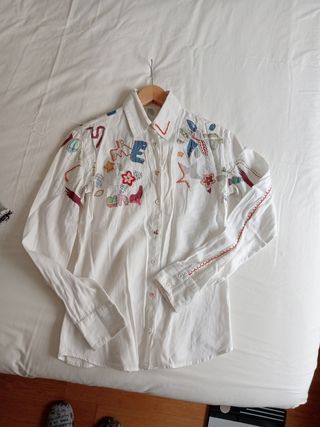 CAMISA DESIGUAL MUJER