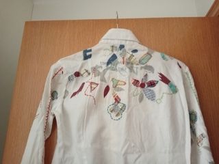 CAMISA DESIGUAL MUJER