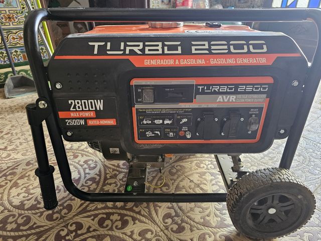 Alquiler de generador 