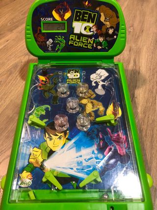 PINBALL JUEGO RECREATIVO BEN 10
