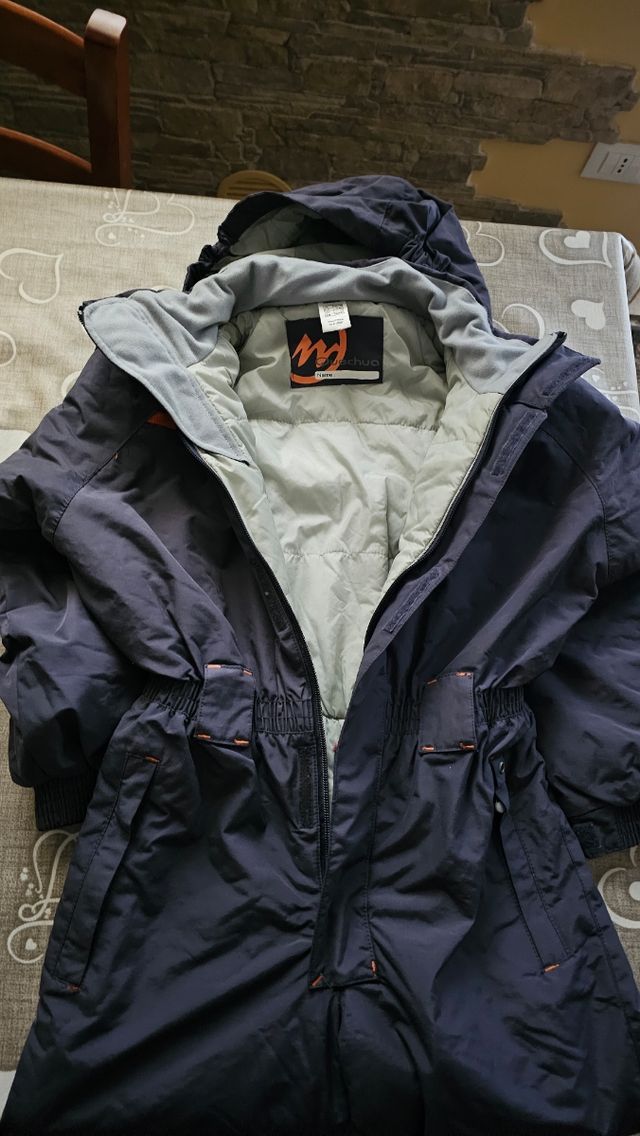 Tuta intera da neve blu chiaro "Quechua"