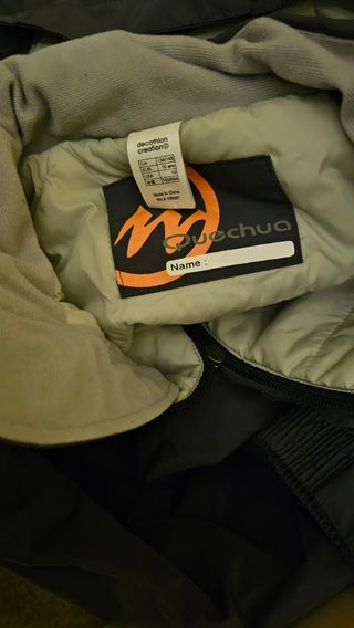 Tuta intera da neve blu chiaro "Quechua"