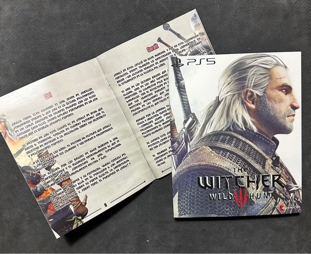Manual The Witcher 3 + Cover