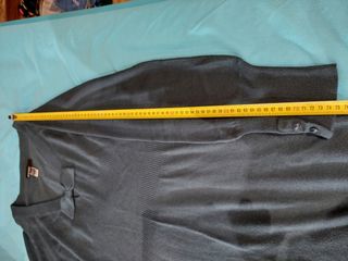 Vestido Mango mujer punto fino azul grisaseo TXL