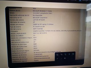 HP OMEN 17-CB1003NS i7/16GB/1TB SSD/RTX 2060 ACEPT