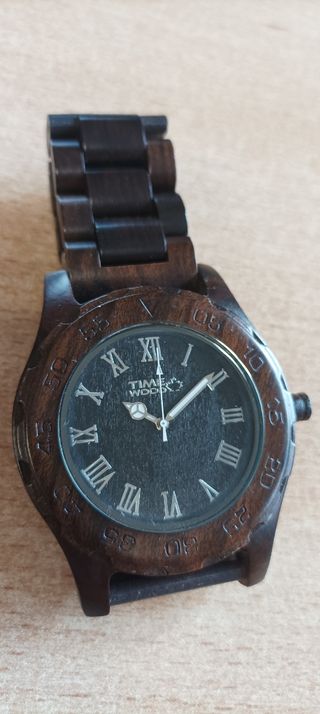 Reloj madera pulsera