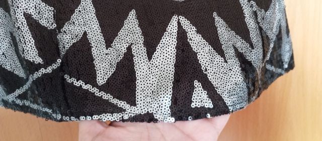 Top fiesta lentejuelas