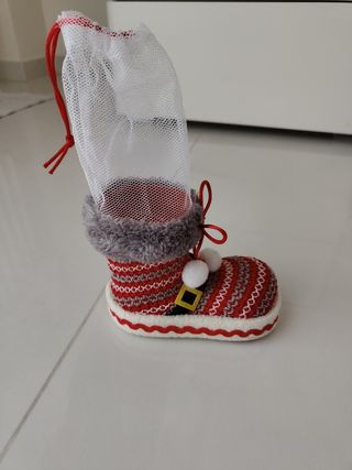Scarponcino di Babbo Natale calza befana