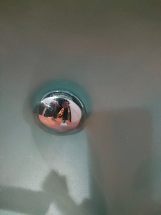 Lavabo cristal azul