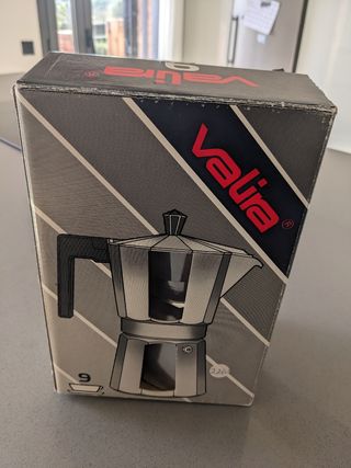 Cafetera italiana VALIRA 9 tazas