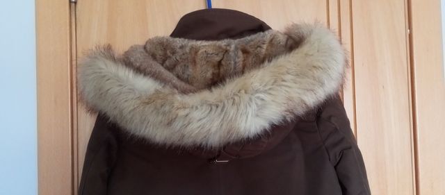 Chaquetón Zara Trafaluc invierno