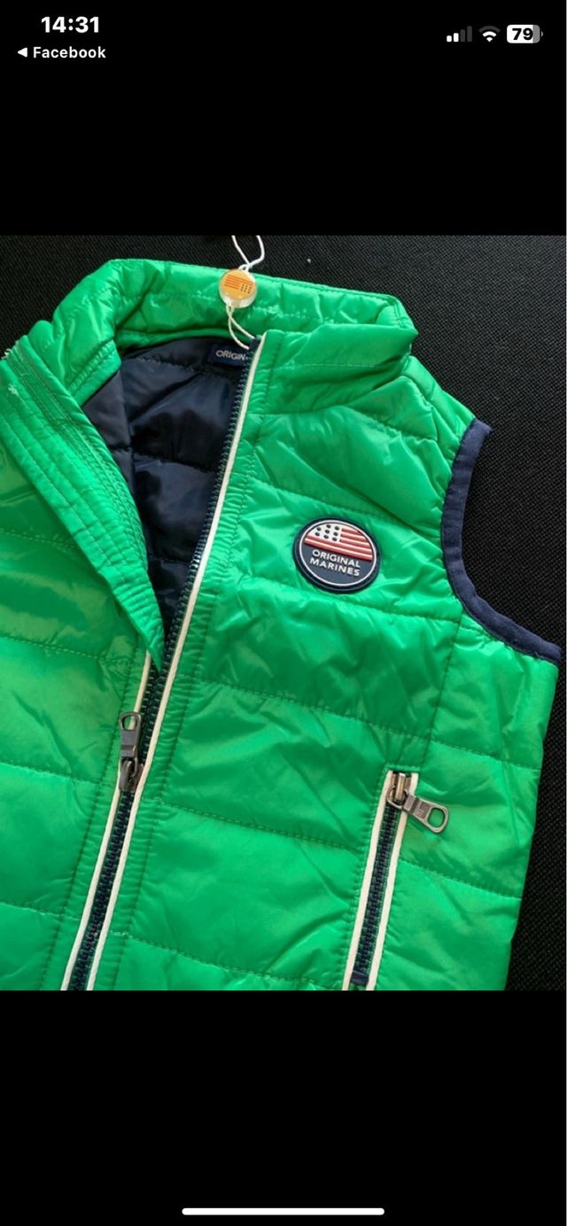 Gilet imbottito bimbo 3/6 mesi