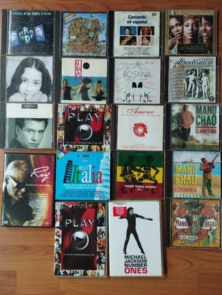 CDs pop rock español e internacional