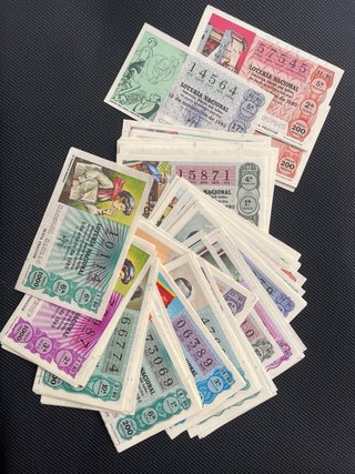 !!!chollo!!! décimos lotería año 1980
