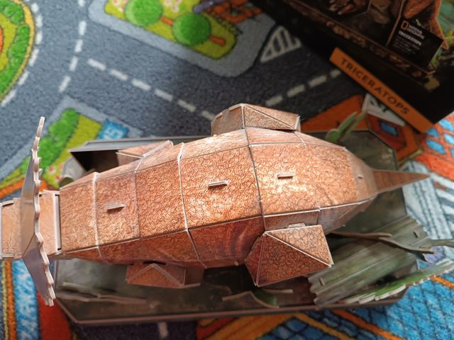 Puzzle 3d triceratops 