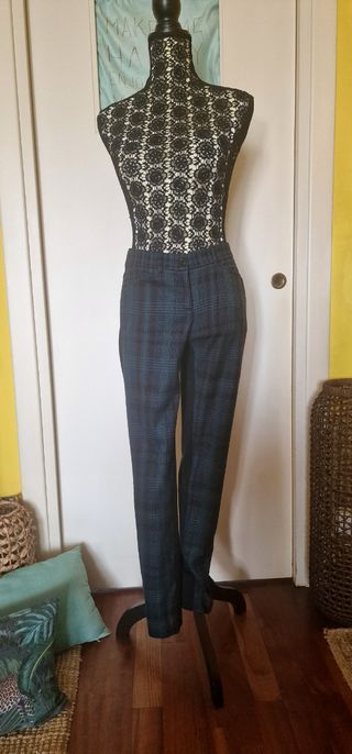 Pantaloni vintage Pinko in tartan