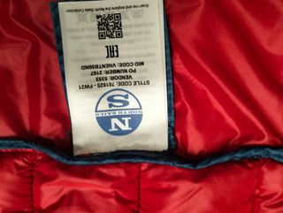 Smanicato North Sails 14 anni
