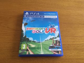 Everybody´s VR Golf para PS4 VR, SIN USO, ENVIO