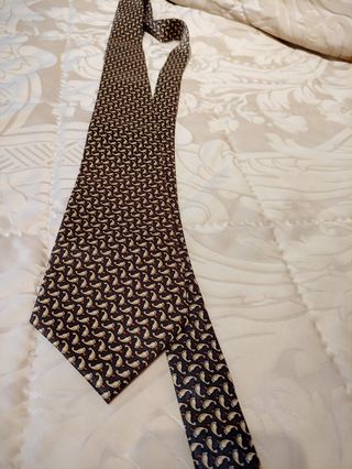 Corbata seda patos